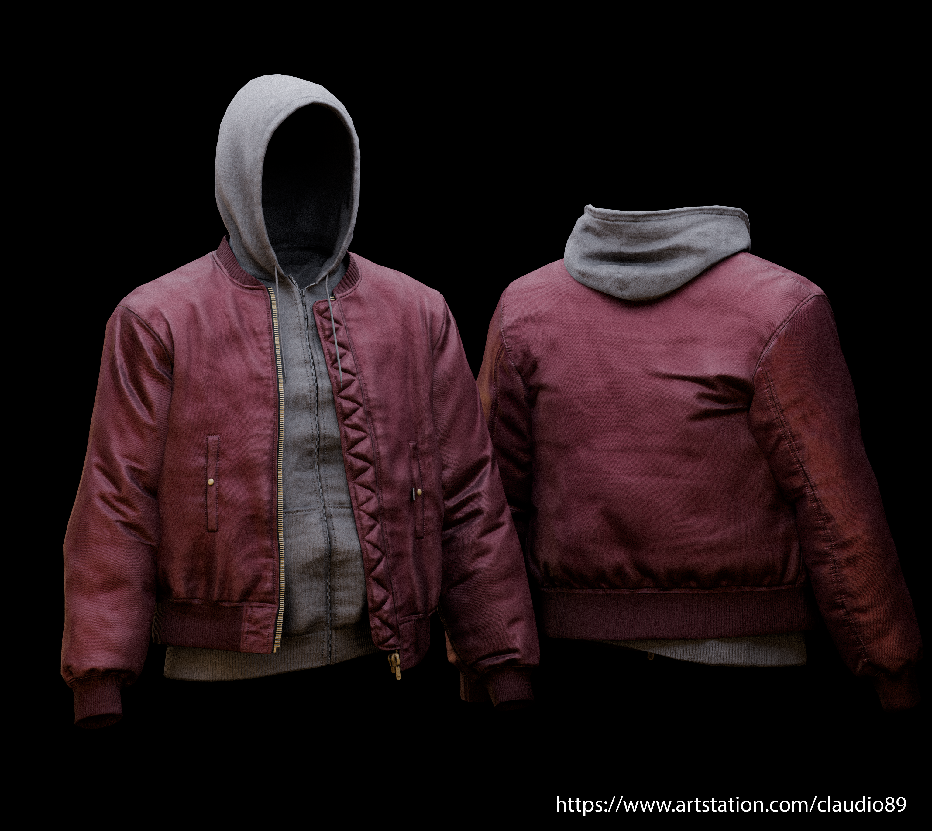 Jacket Hero Render